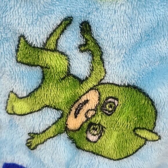 PJ Masks Little Boys' Blue Plush Robe Fleece Belted Bathrobe Sleepwear Size 6 - Picture 5 of 11